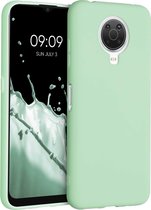 kwmobile telefoonhoesje geschikt voor Nokia G20 / G10 - Hoesje voor smartphone - Back cover in mat mintgroen