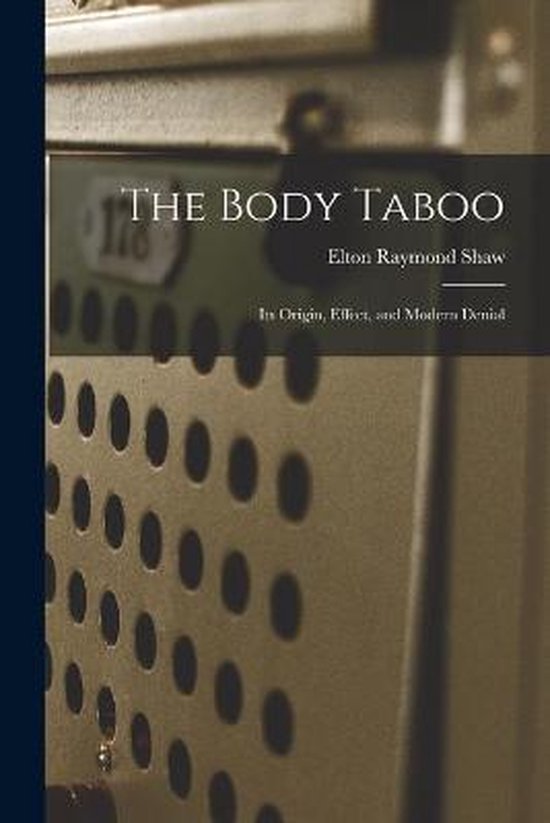 The Body Taboo - cover