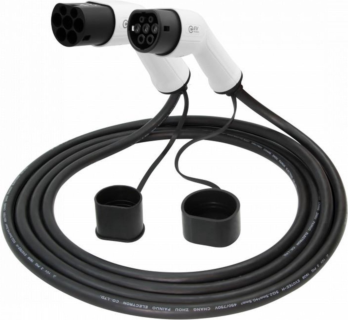 eRock Laadkabel Type 2 - 16A 3 fase (11 kW) - 5 meter