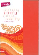 Papiprint 12 vellen 100gr rood