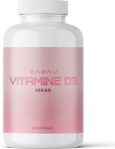 Cabau Lifestyle - Vegan Vitamine D3 - Vitamines & Mineralen - 60 capsules