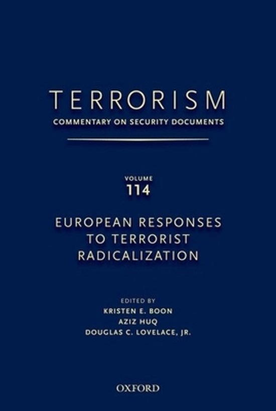 Terrorism Commentary On Security Documents - cover