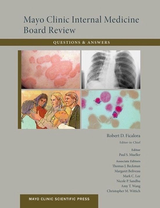 Mayo Clinic Internal Medicine Board Review Questions and Answers 9780199985876