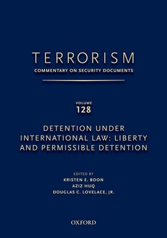 Terrorism: Commentary on Security Documents- TERRORISM: COMM ... - cover