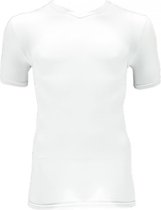 Apollo Heren Shirt V-Neck 2-pack Wit Maat XXL - T-shirts 95% Katoen