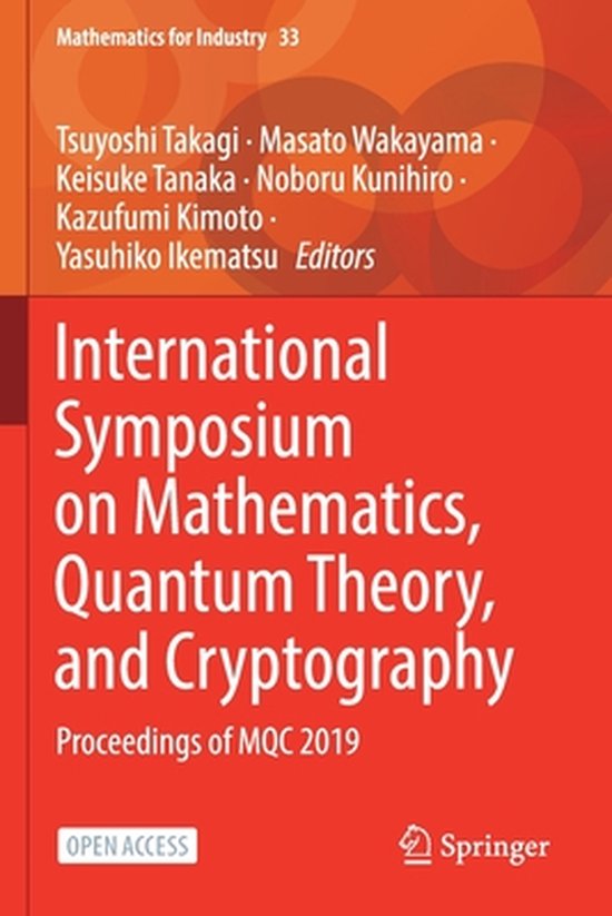 International Symposium on Mathematics Quantum Theory and Cr ... - cover