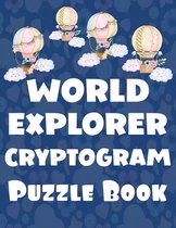 World Explorer Cryptogram Puzzle Book