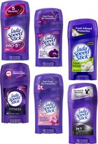 Lady Speed Stick™ Fresh Collectie Deodorant Vrouw 6 x 45g - Anti Transpirant - Anti Perspirant - 48 Uur Anti Zweet Deo - Deodorant Rituals - Cadeau voor vrouw - Best Seller USA