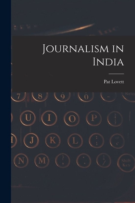 Journalism in India - cover