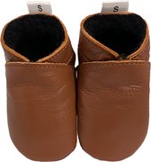 BabySteps winterslofjes Plain Caramel maat 22/23