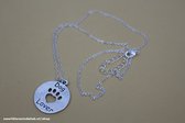 GoedeDoelen.Shop | Ketting Dog Lover | Ketting Met Hond | Statement Ketting | Vriendschapsketting | Dierenwelzijn | Cadeau | Wellness-House