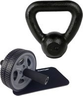 Tunturi - Fitness Set - Trainingswiel - Kettlebell 4 kg