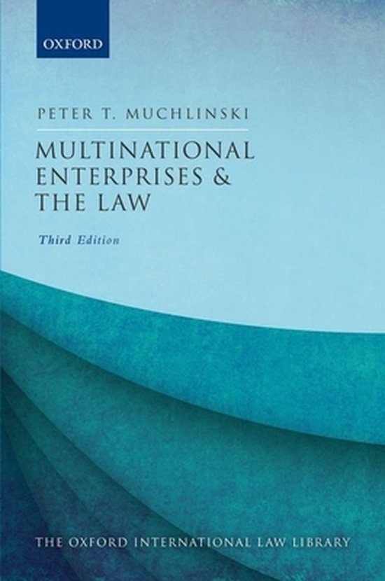 Multinational Enterprises and the Law - cover
