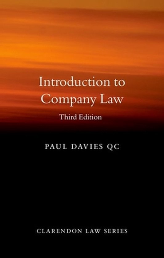 Introduction to Company Law - cover