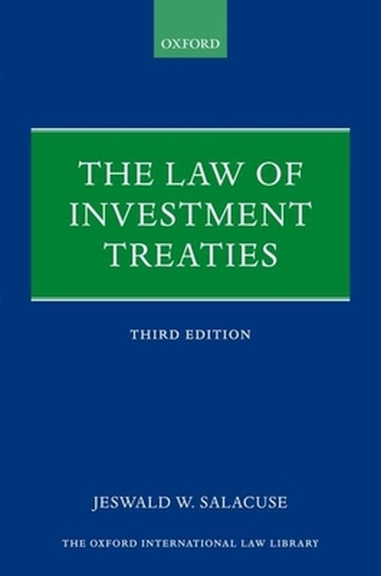 The Law of Investment Treaties - cover
