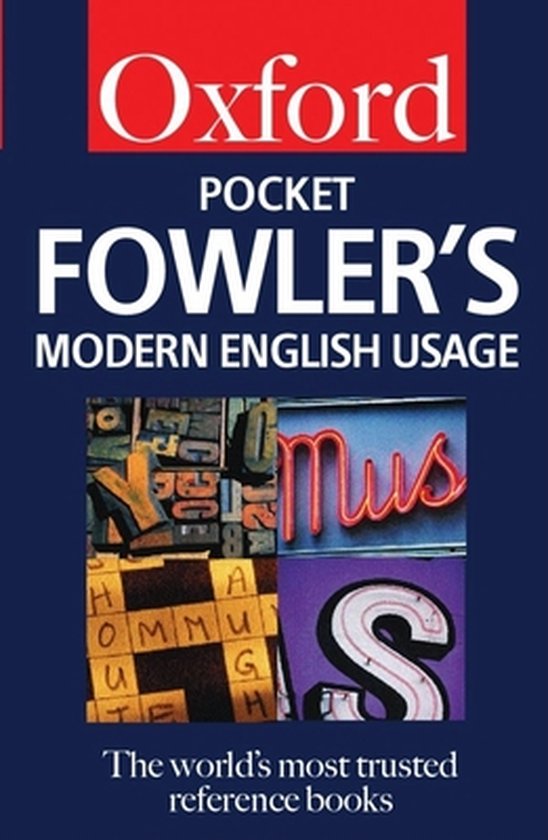 Pocket Fowler's Modern English Usage - cover