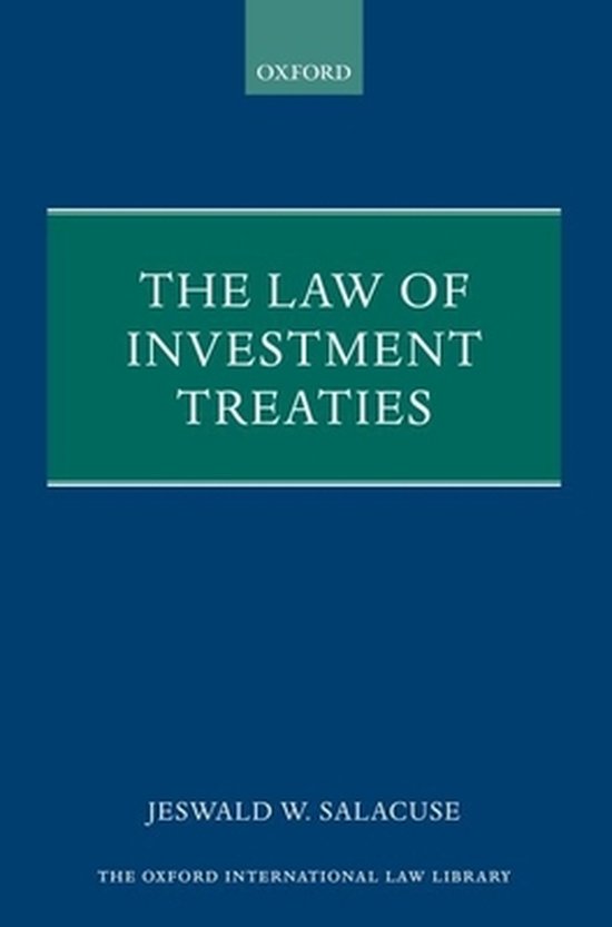 The Law of Investment Treaties - cover