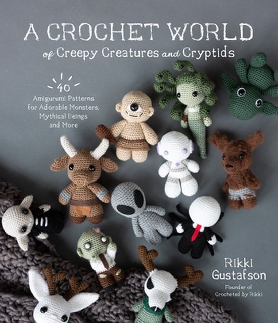 Foto: A crochet world of creepy creatures and cryptids