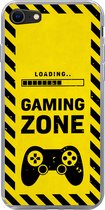 Geschikt voor iPhone 7 hoesje - Gaming - Quotes - Controller - Gaming zone - Game - Siliconen Telefoonhoesje