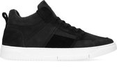 Sacha - Heren - Zwarte hoge nubuck sneakers - Maat 42