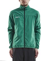 Craft Rush Wind Jacket Heren - sportjas - groen - maat XL