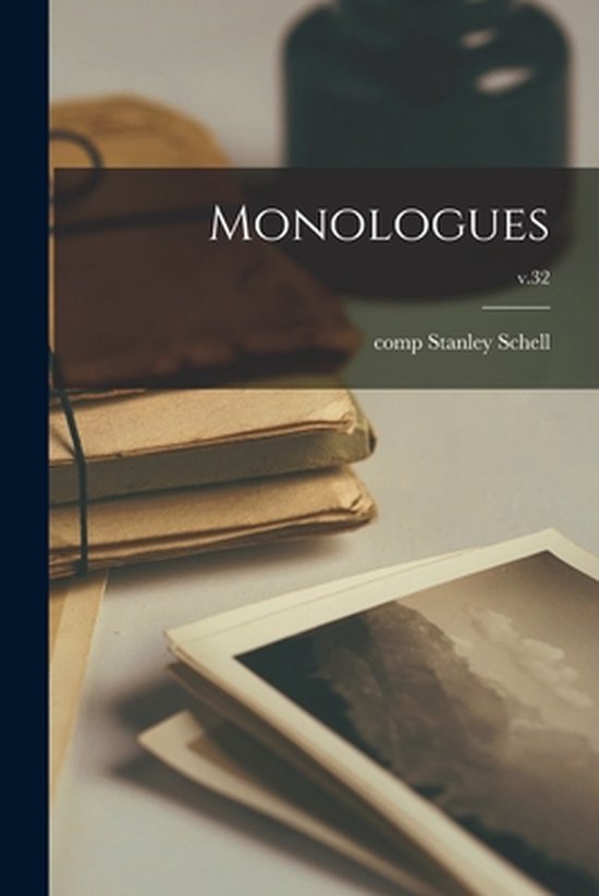 Monologues; v.32 - cover