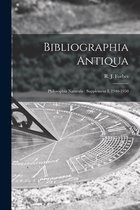 Bibliographia Antiqua: Philosophia Naturalis