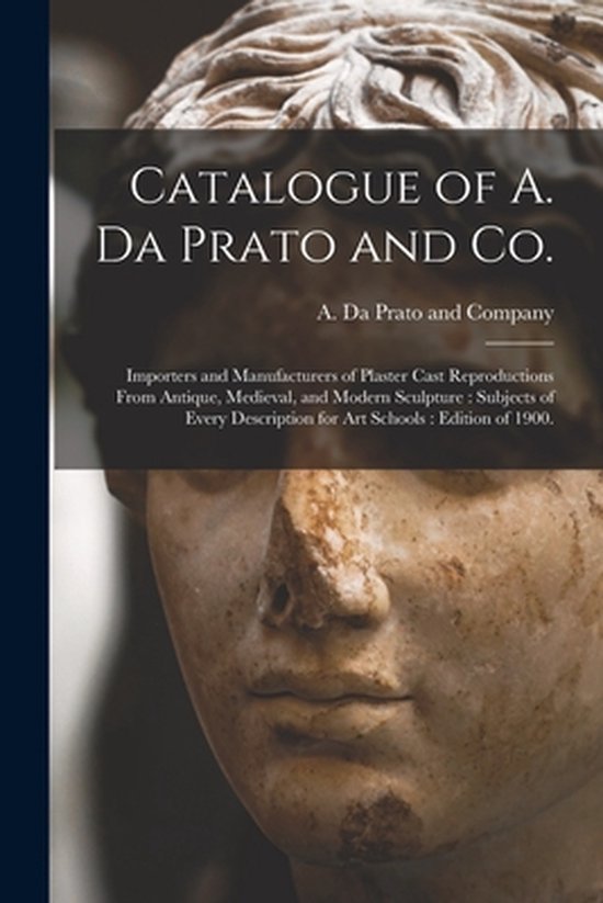 Catalogue of A. Da Prato and Co. - cover