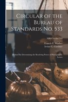 Circular of the Bureau of Standards No. 533