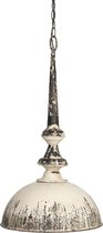 Hanglamp Ø 38*70 cm E27/max 1*60W Bruin, Wit Ijzer Hanglamp Eettafel Hanglampen Eetkamer