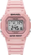 SMAEL- WATER RESIST.5BAR - Digital Watch - Pink
