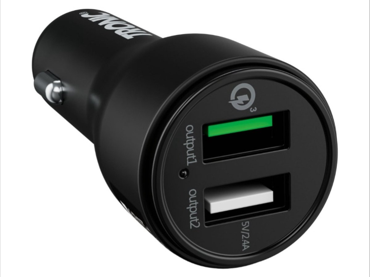 TRONIC® Auto-oplaadadapter -  12- of 24-V aansteker - 5,4 A - autoladeradapter