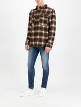 Purewhite - Jone 739 Distressed Heren Skinny Fit   Jeans  - Blauw - Maat 31