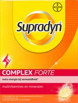 Bol.com Supradyn Complex Forte multivitaminen - voor extra energie bij vermoeidheid - 45 bruistabletten aanbieding