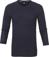 Hugo Boss - Pullover Tempest Donkerblauw - XXL - Slim-fit