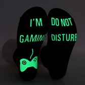 Sokken 'Do not distrub I'm gaming' Glow in the dark