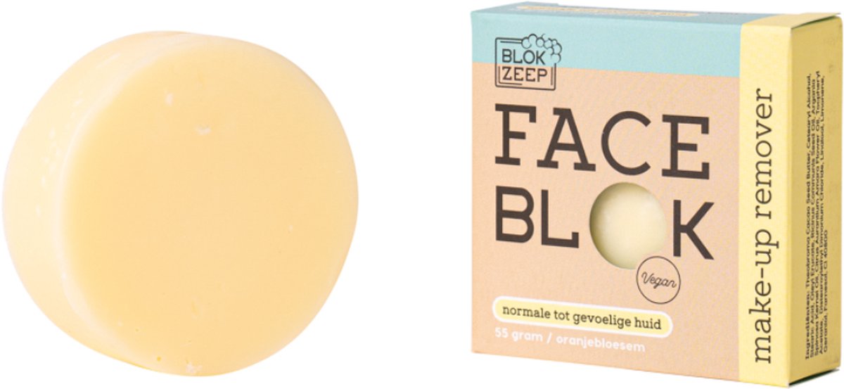 Make-up remover bar Oranjebloesem - Normale tot gevoelige huid