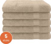 EM Bath Set Zand - 5x Badlaken 70x140cm