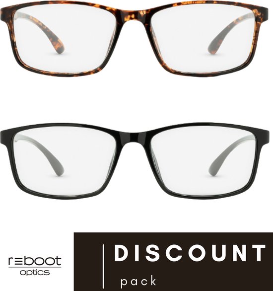 Reboot Optics® Computerbril | Blauw Licht Bril | Beeldschermbril - Heren - Dames - UV400