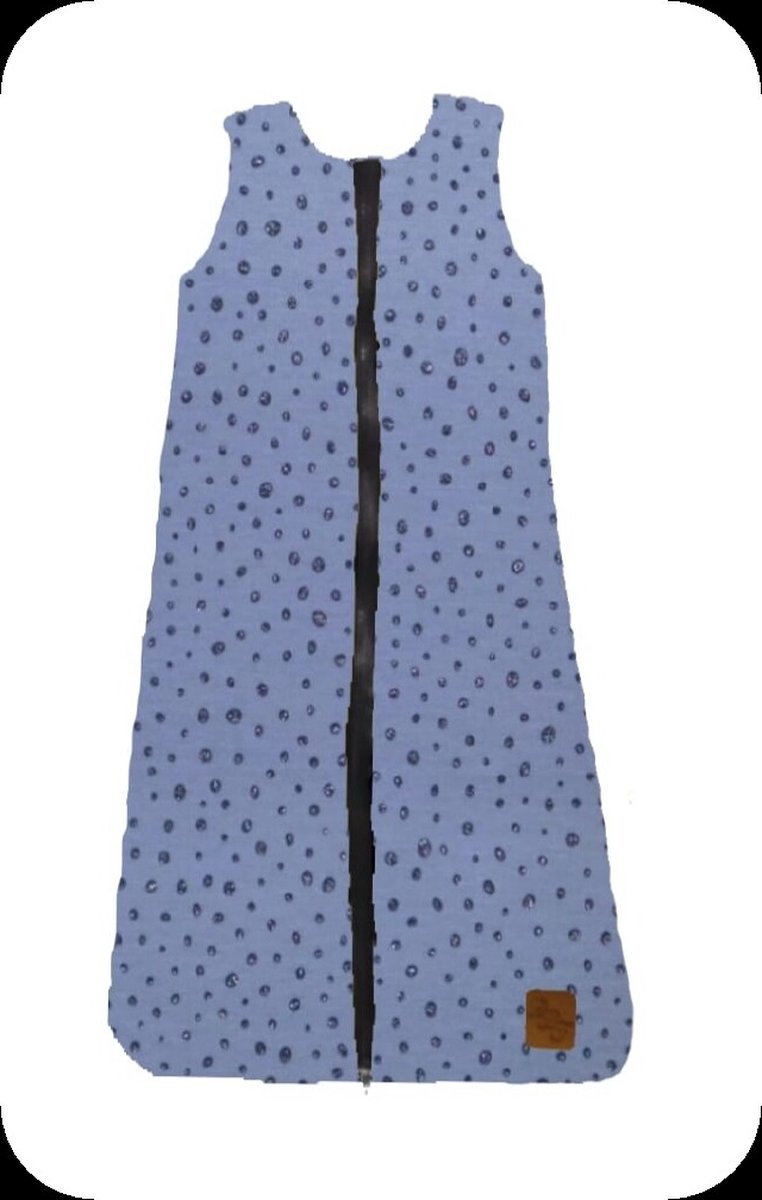 Slaapzak dot glitter blauw Slaapzak dot glitter blauw