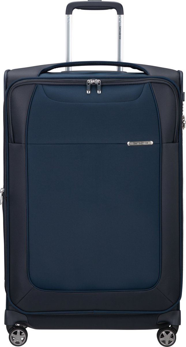 Samsonite Koffer - D'Lite Spinner 71/26 Uitbreidbaar (Medium) Midnight Blue