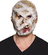 Halloween - Latex mummie masker voor volwassenen