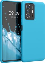 kwmobile telefoonhoesje voor Xiaomi 11T / 11T Pro - Hoesje voor smartphone - Back cover in zeeblauw