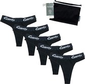 Cheeky Pants Feeling Limitless - Set van 5 + Wetbag - Maat 32 - Cheeky Pants - absorberend - comfortabel - zero waste product