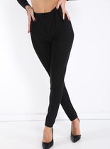 Legging met Lurex - Glitter Legging - Zwart