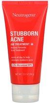 Neutrogena, Stubborn Acne AM Treatment -with 2.5% Micronized Benzoyl Peroxide Acne Medicine, Oil-Free Daily Facial Treatment olievrije dagelijkse gezichtsbehandeling om de grootte en roodheid