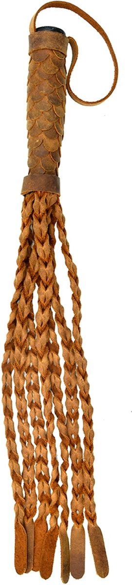 Goedkoopste Braided 15 Tails with 6 Handle - Italian Leather