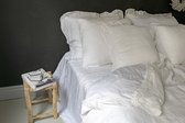 Lily Pillowcase 50-50 cm White