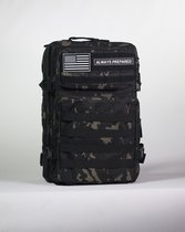 Always Prepared - Tactical Backpack - Sporttas - Schooltas - Rugzak - Camo Warrior - 45L