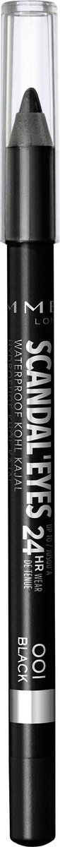 Rimmel London Scandal'Eyes Waterproof Kohl Oogpotlood - Black